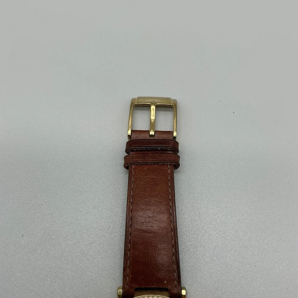 Michael Kors Parker MK-2249 Womens Watch 39mm Gold Tone Chronograph New Battery